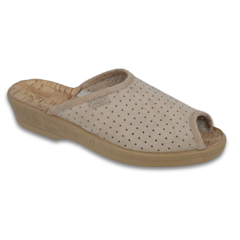 Calçado feminino Befado pu 581D169 castanho