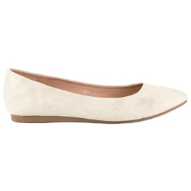 Nio Nio Bailarinas de camurça castanho