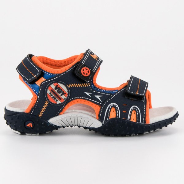 American Club Sandálias Americanas Confortáveis azul