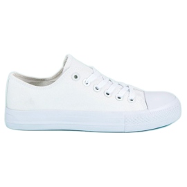 Tênis branco com amarração