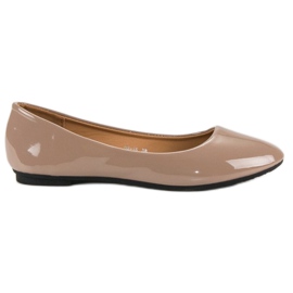 Ch. Creation Bailarinas lacadas castanho