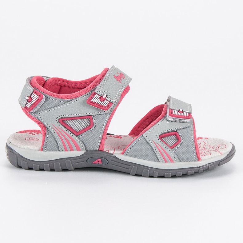 American Club Sandálias Americanas cinza