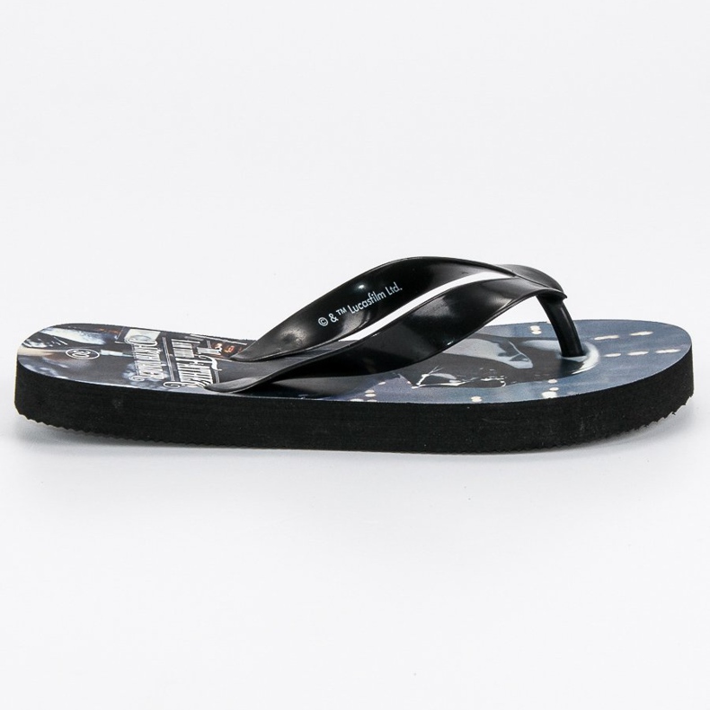 Star Wars flip flops preto