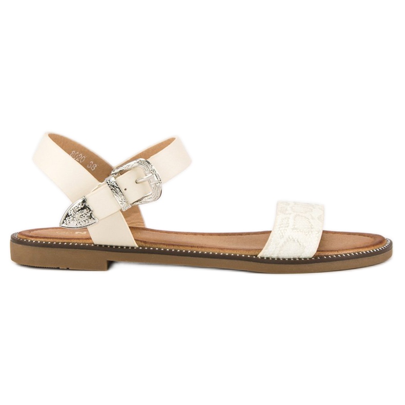 Nio Nio Sandálias rasas confortáveis amarelo