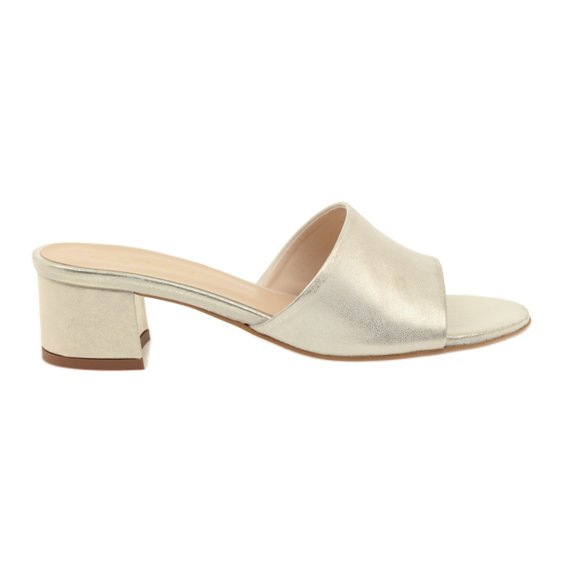 Chinelos dourados Sagan 2554