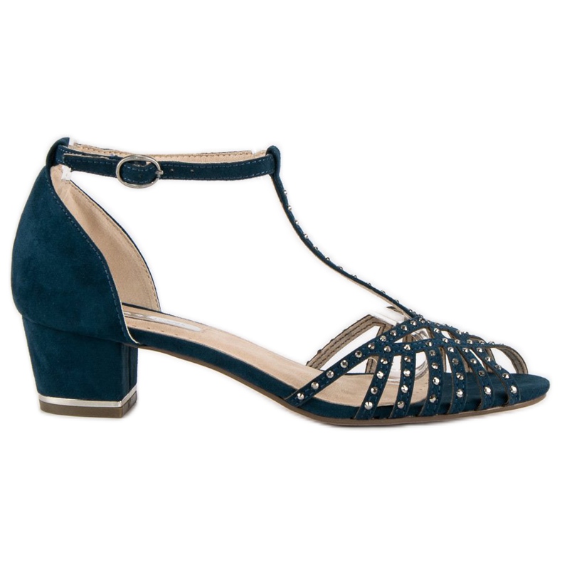 Corina Sandálias de salto baixo azul