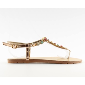 Chinelos rosa champanhe H8-70