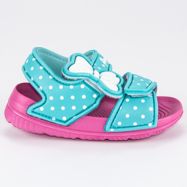 American Club Sandálias de bolinhas americanas verde