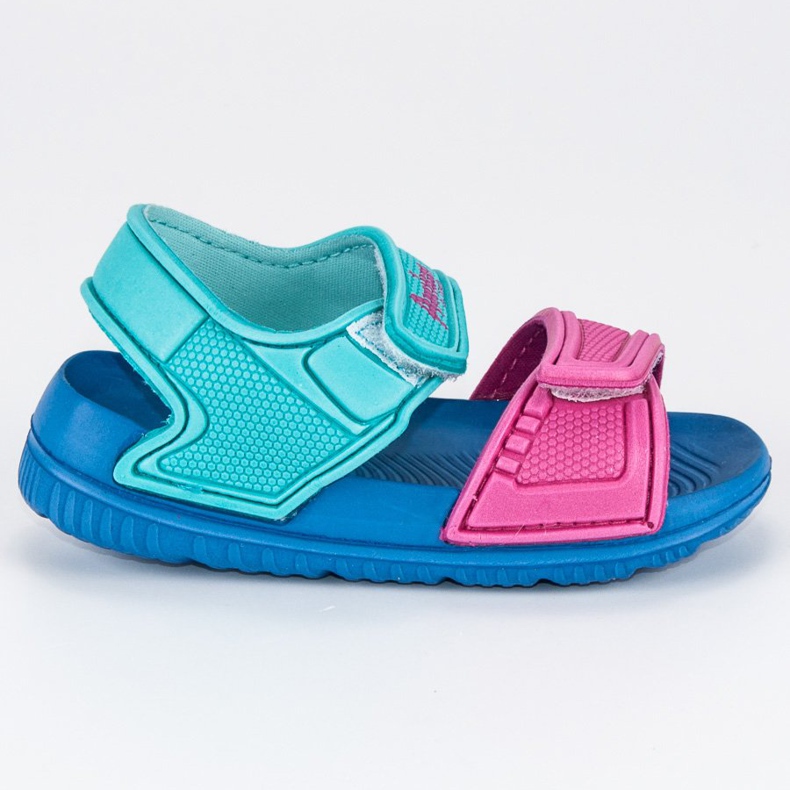 American Club Sandálias americanas de velcro multicolorido