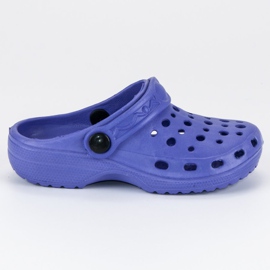 Chinelos de borracha roxa roxo