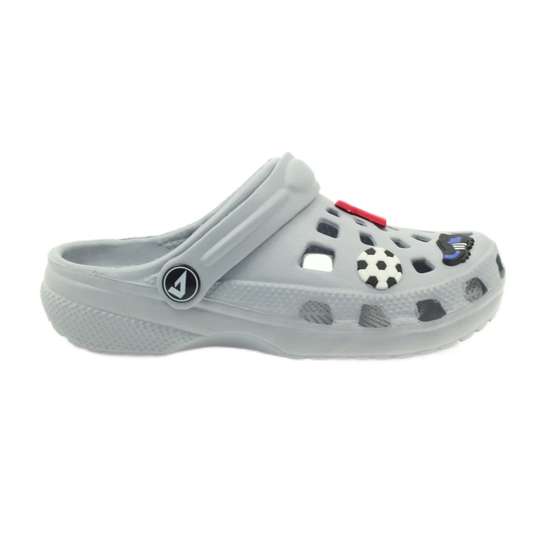 American Club Chinelos clogsy Ronaldo cinza americano