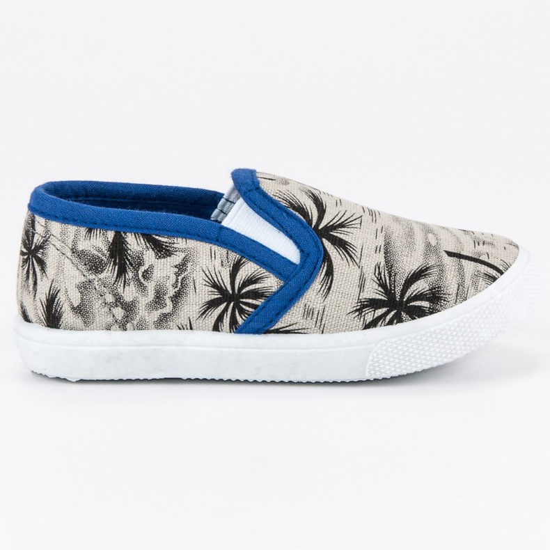 Deslizamento confortável no tênis cinza