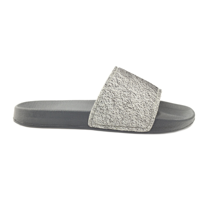 Chinelos perfilados Big Star glitter cinza