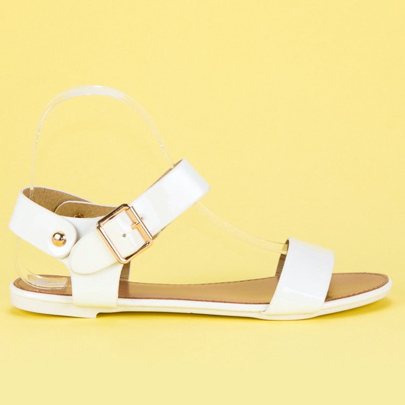 Vices Sandálias rasas brancas branco