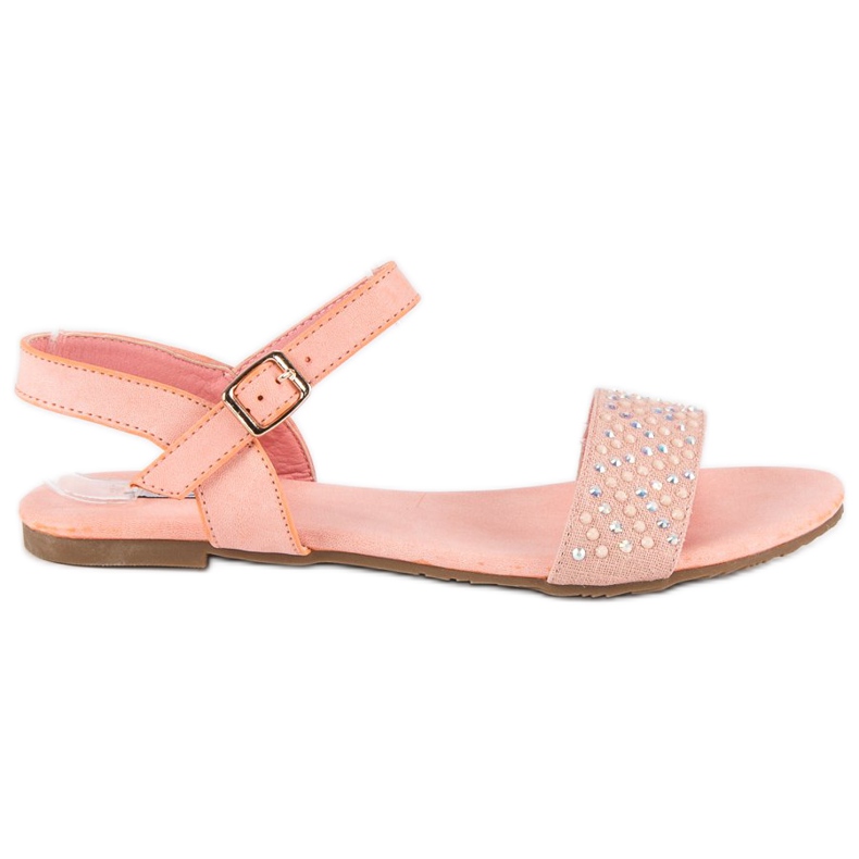 Vices Sandálias planas elegantes rosa