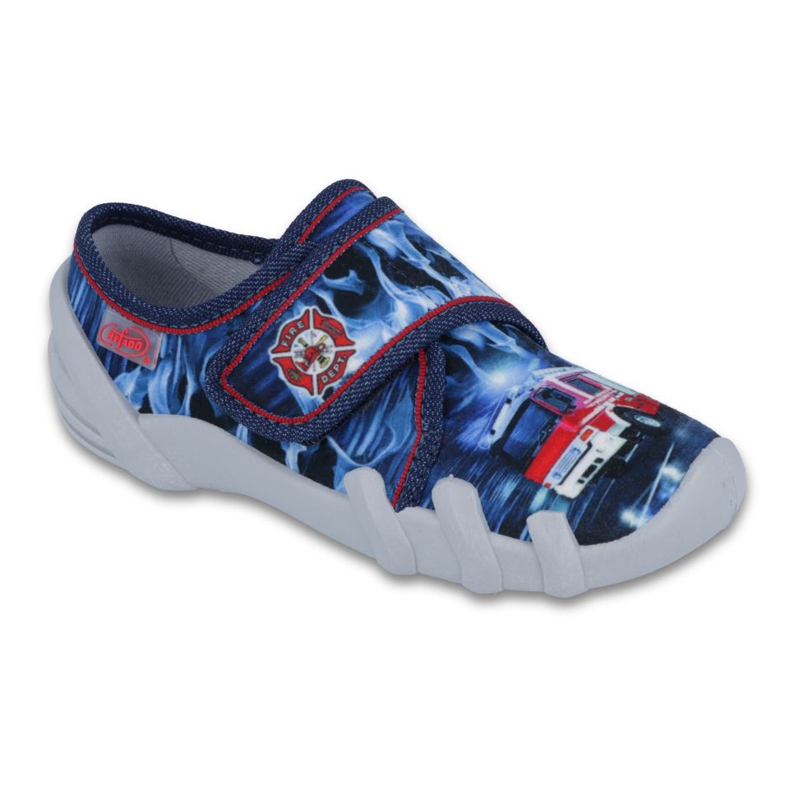 Calçado infantil Befado 273X234 azul vermelho azul marinho