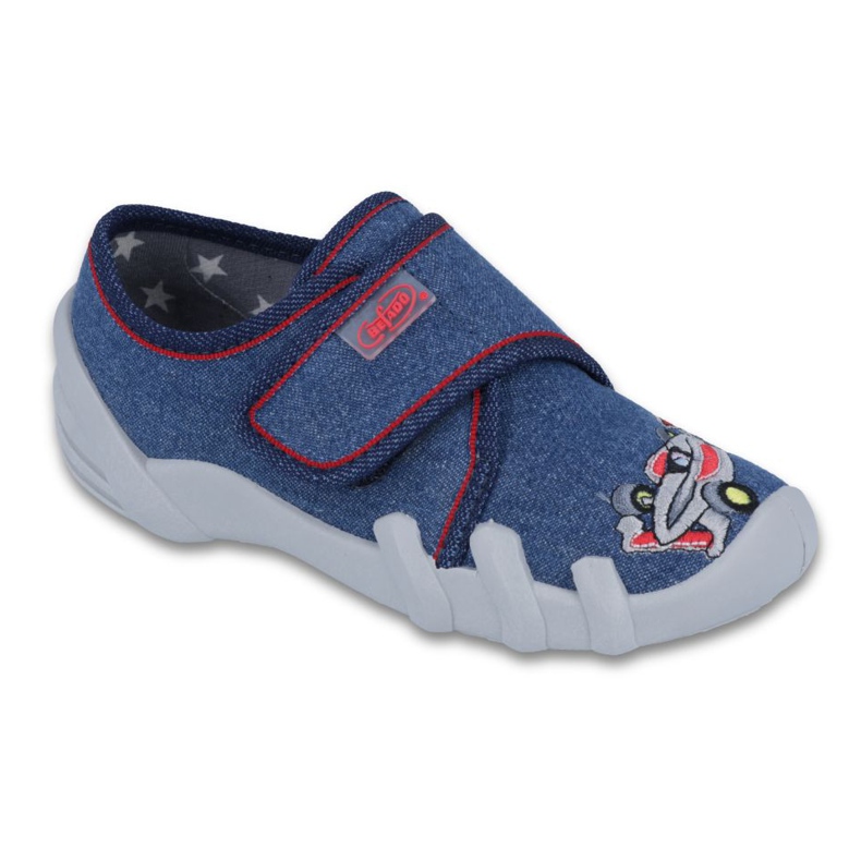 Calçado infantil Befado 273X235 azul vermelho