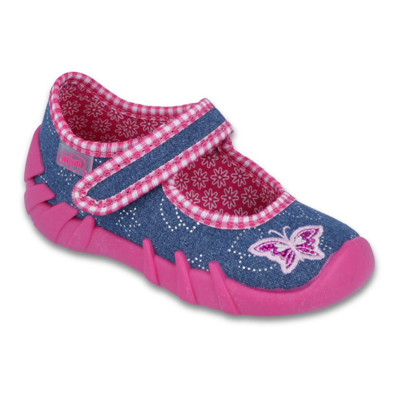 Calçado infantil Befado 109P164 azul rosa