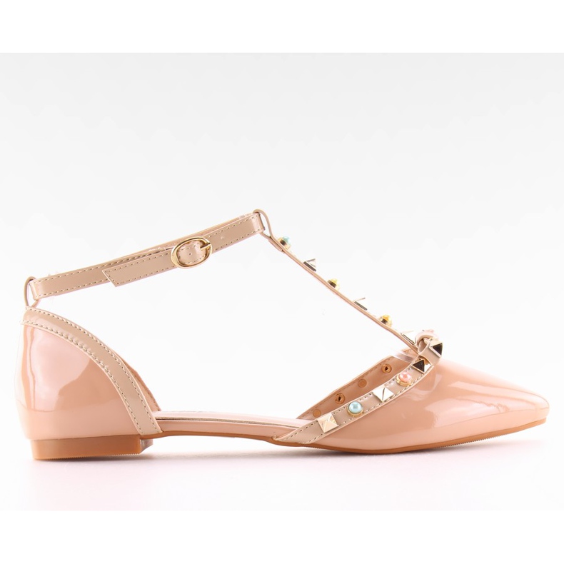 Bailarinas com tachas rosa DM29P rosa