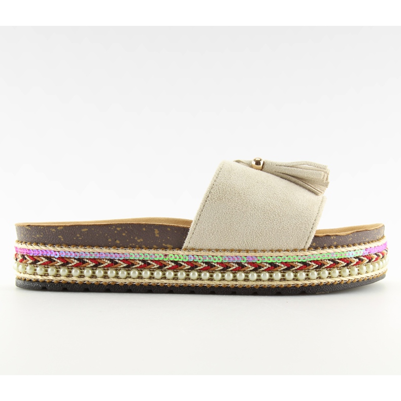 Alpergatas bege bege BV-413 bege