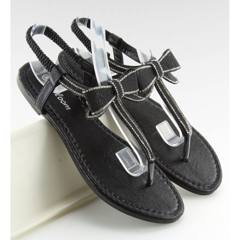 Chinelos pretos LS-89080 Preto