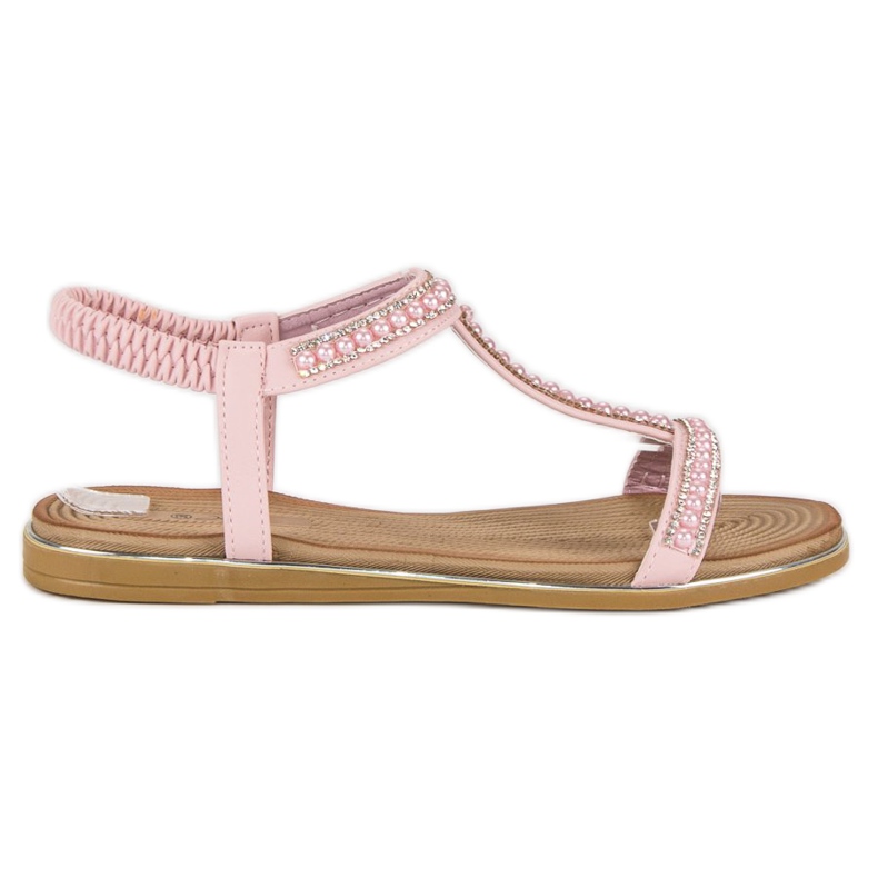 Juliet sandálias rasas rosa