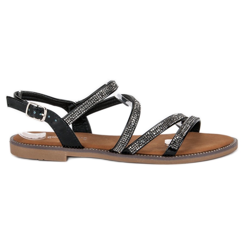 Sweet Shoes sandálias pretas de senhora preto