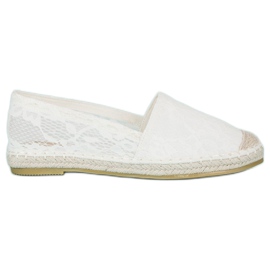 Seastar alpargatas de renda branca branco Seastar alpargatas de renda branca branco