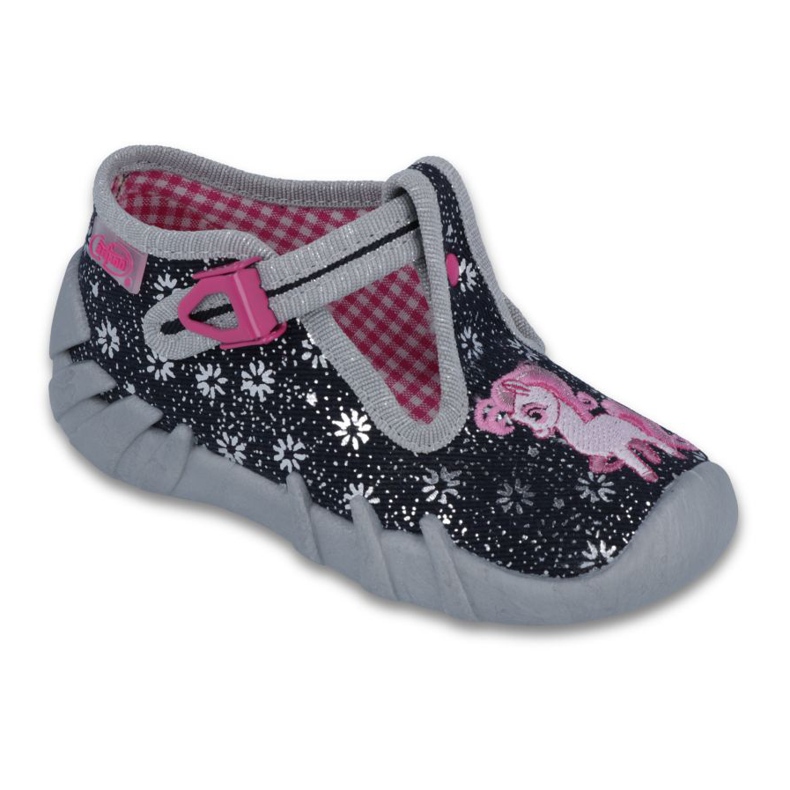 Calçado infantil Befado 110P328 preto cinza