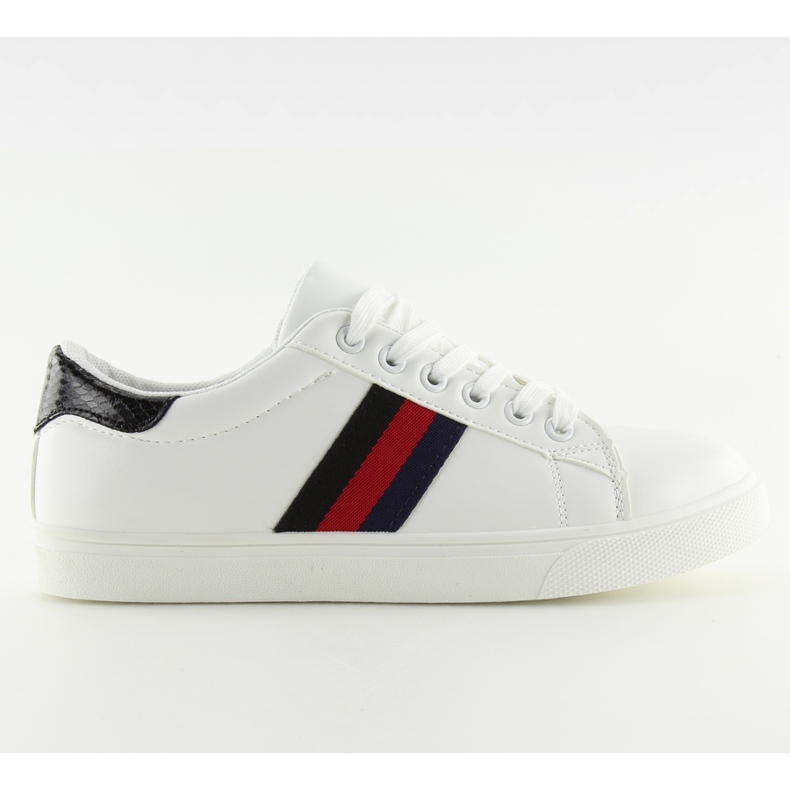 Tênis esportivo branco LV60 BRANCO / PRETO