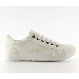 Sapatilhas com estrela BL71p White Ecure branco Sapatilhas com estrela BL71p White Ecure branco