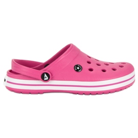 American Club chinelos de jardim rosa American Club chinelos de jardim rosa