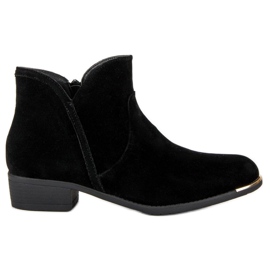 Botas de cowboy de mulher preto