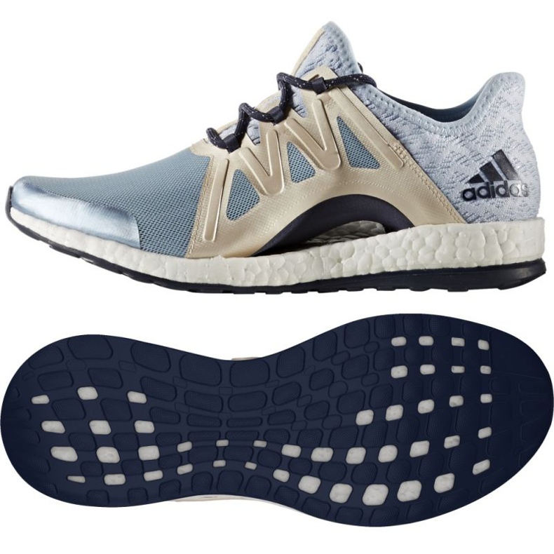 Tênis de corrida adidas Pure Boost Xpose Clima W BB1740 azul