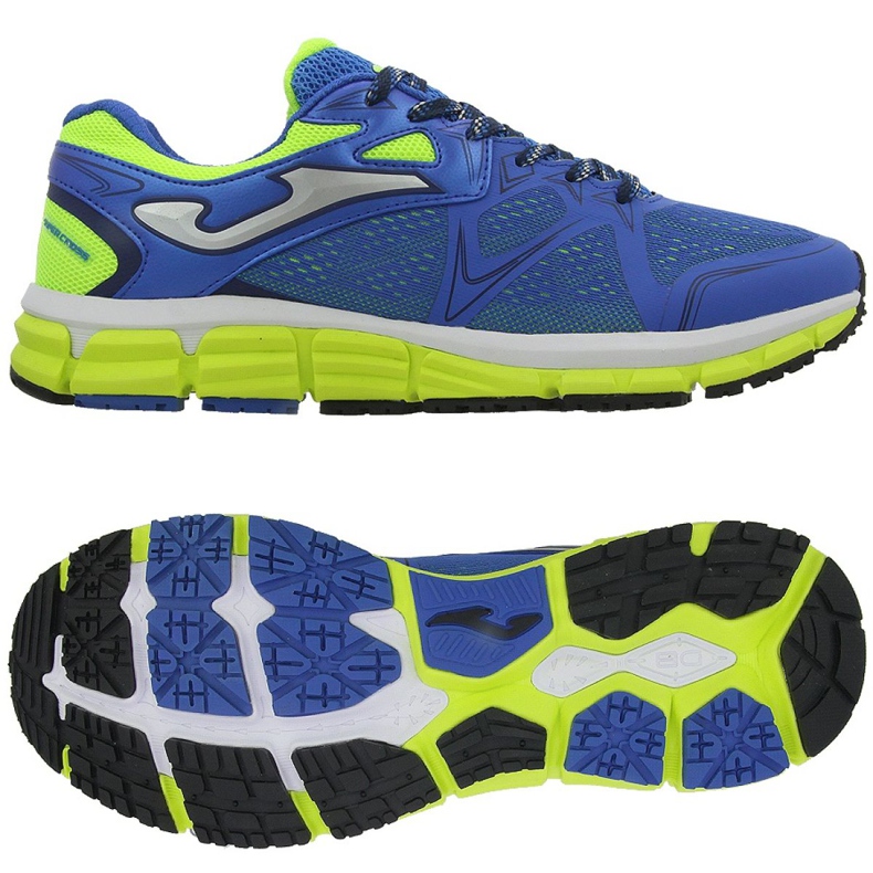 Tênis de corrida Joma M R.SCROSS-703 azul amarelo