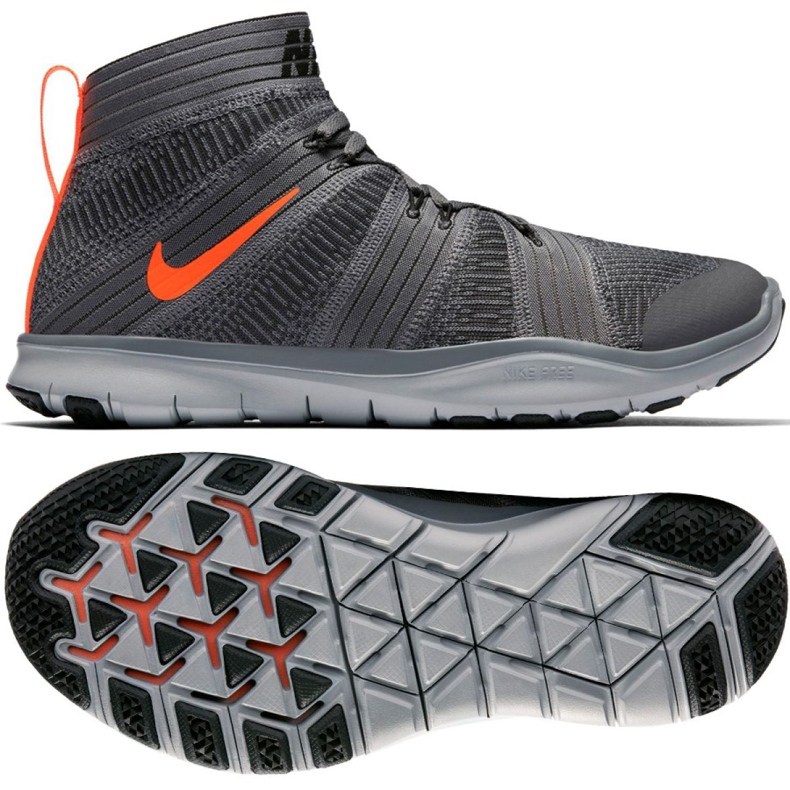 Tênis de treino Nike Free Train Virtue M 898052-003 cinza