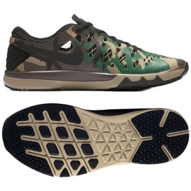 Tênis de treinamento Nike Train Speed ​​4 M marrom verde