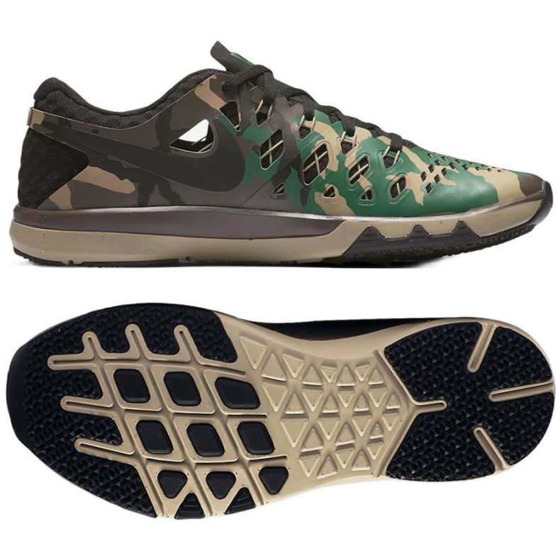 Tênis de treinamento Nike Train Speed ​​4 M castanho verde