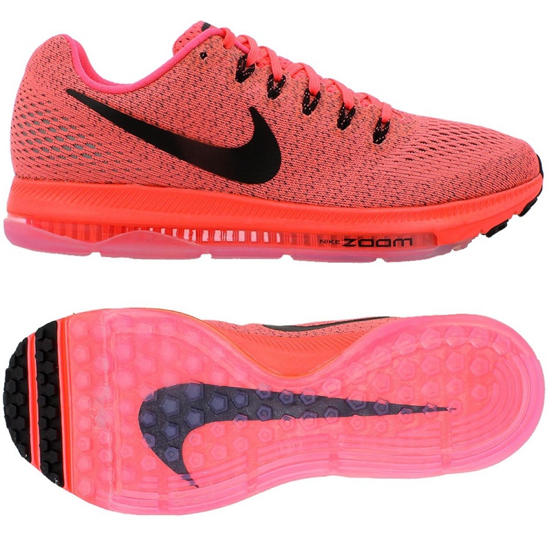 Tênis de corrida Nike Wmns Zoom All Out Low W 878671-601 preto rosa