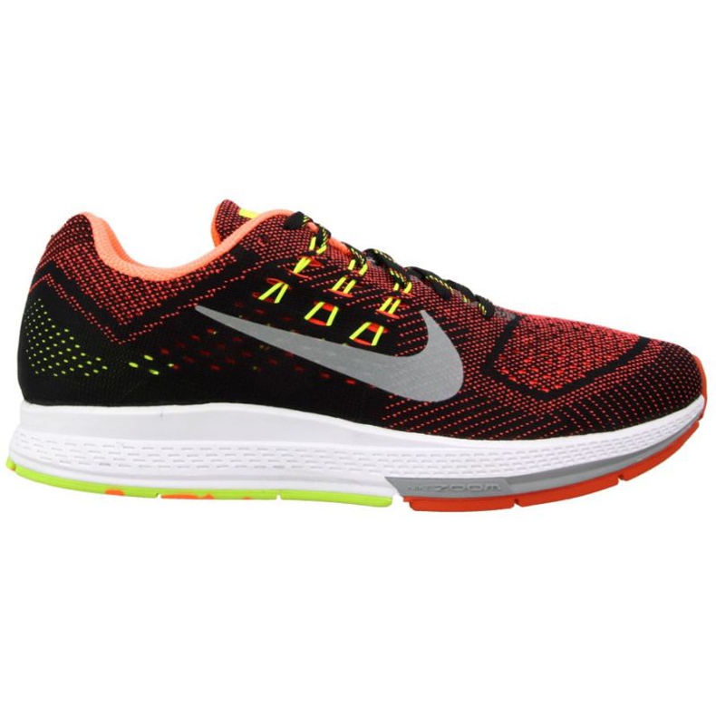 Tênis de corrida Nike Zoom Structure 18 W 683737-806 preto vermelho