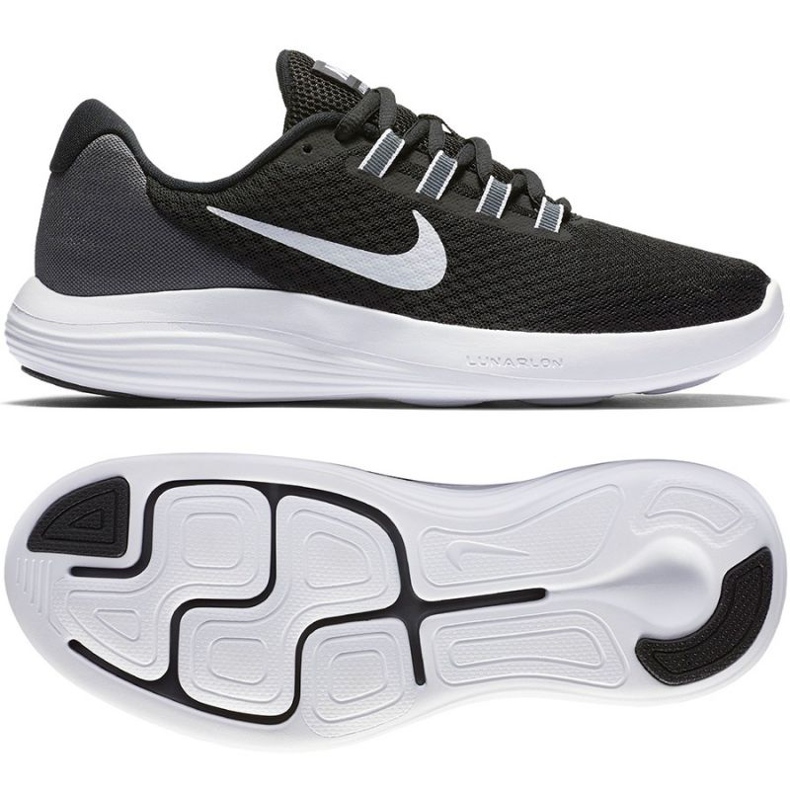 Tênis de corrida Nike Lunarconverge W preto