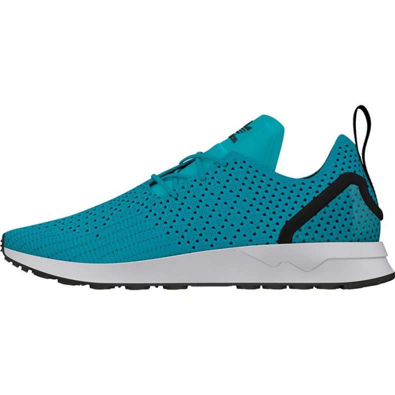 Tênis Adidas Originals Zx Flux Adv assimétrico Primeknit M S79064 azul