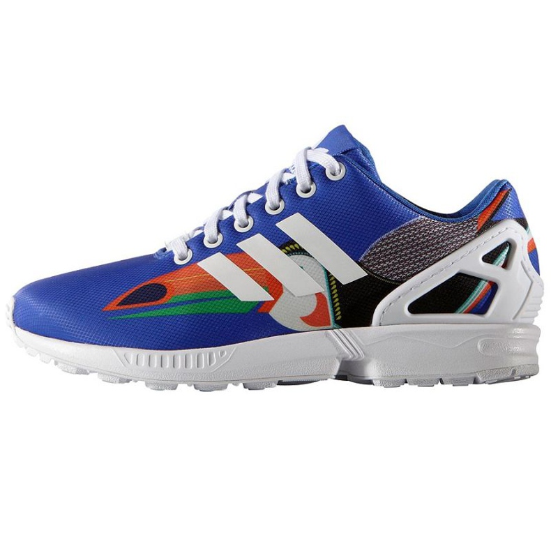 Tênis Adidas Originals Zx Flux W S75697 azul multicolorido