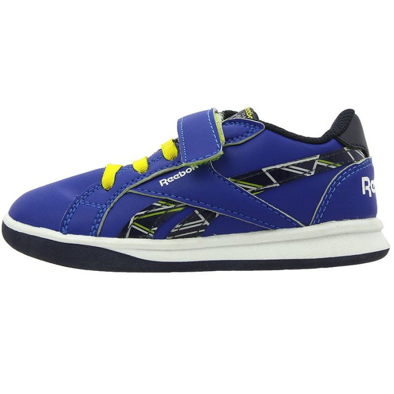 Tênis Reebok Step n 'Flash Junior azul amarelo