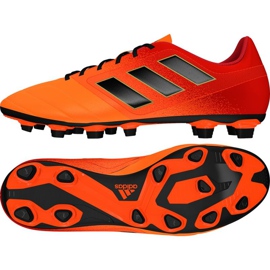 Chuteira Adidas Ace 17.4 FxG M S77094 multicolorido vermelho