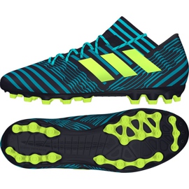 Chuteira Adidas Nemeziz 17.3 azul marinho Chuteira Adidas Nemeziz 17.3 azul marinho