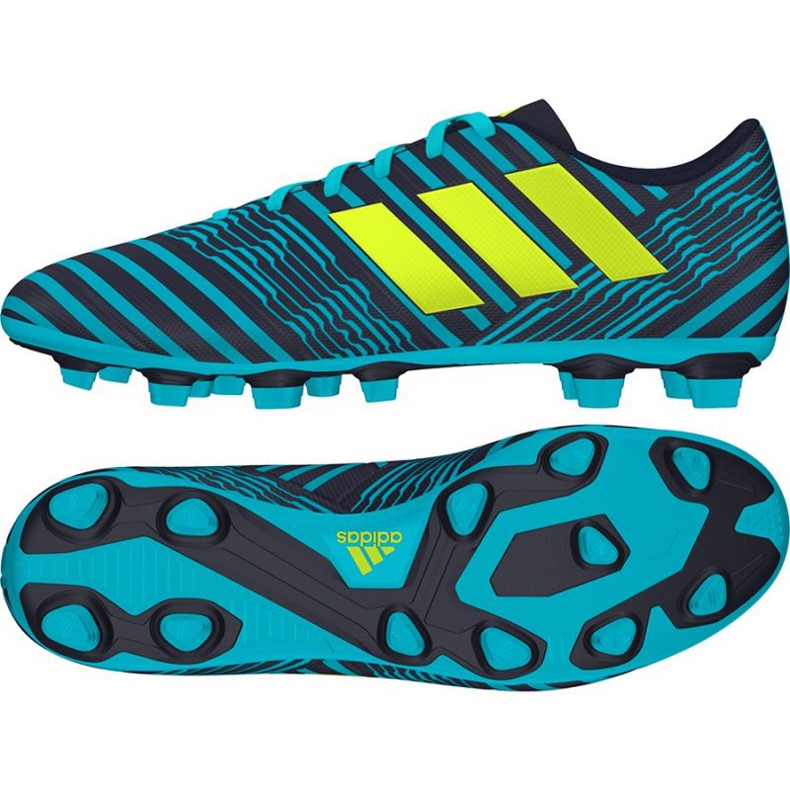 Chuteira Adidas Nemeziz 17.4 azul
