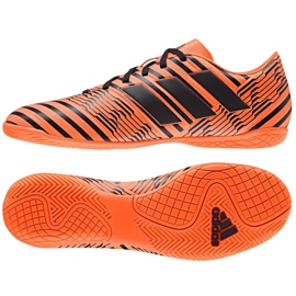 Tênis indoor adidas Nemeziz 17.4 In M laranja