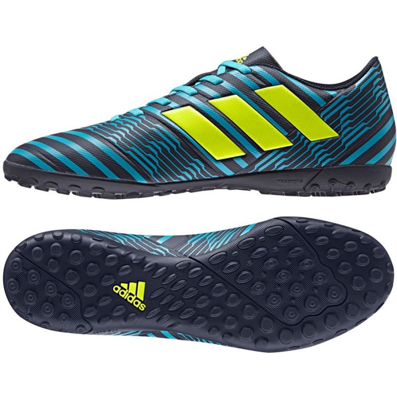 As chuteiras adidas Nemeziz 17.4 Tf M preto