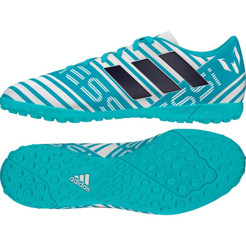 Chuteira Adidas Nemeziz Messi 17.4 azul